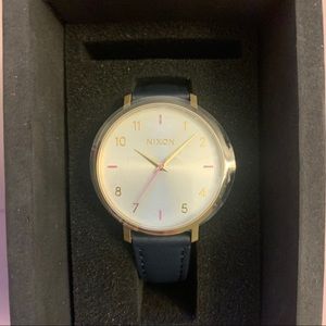 Nixon Arrow Leather Watch
